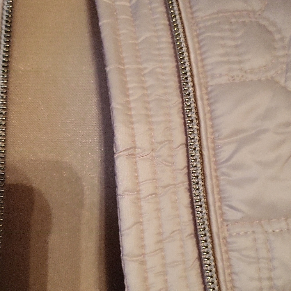 Twin Set Nwt Cream Lightweight Puffer - Picture 3 of 8